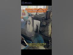 Proceso de molienda de varillas de carburo de tungsteno