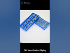 Inserto CNC de carburo cementado #fábrica #cnc #fabricación