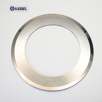 Cuchilla de corte circular sin ranura de posicionamiento Cuchillo redondo de corte de alta calidad para máquina de corte de pieza polar de batería de litio