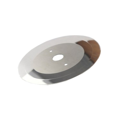 Cuchillas redondas para corte de tubos de papel y cinta de aleación de carburo de tungsteno de alta calidad personalizadas para máquinas cortadoras de cinta YG8 YG9C