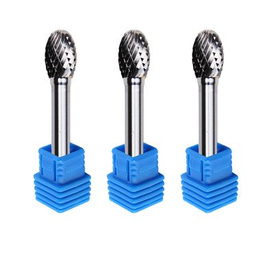 el tipo SE de 6m m de E forma el carburo de tungsteno Burr Long fichero rotatorio del borde de la caña de 1/4 pulgada