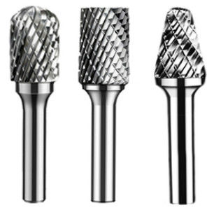 cortador rotatorio de acero de Burr For Wood Sphere Concave del carburo Yg8 de tungsteno de 3m m 6m m