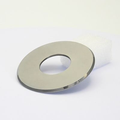 Cuchillo de corte de papel de aluminio con hoja redonda de carburo de tungsteno cementado Cuchillos de corte de papel de cobre y aluminio con hoja industrial