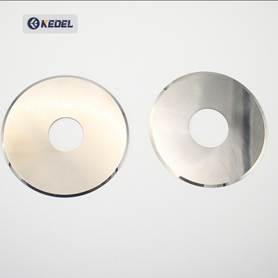 Cuchilla circular de carburo Cuchillo redondo para cortar láminas de cobre y aluminio para máquina cortadora de láminas Cuchilla industrial