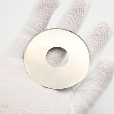 Cuchilla circular de carburo Cuchillo redondo para cortar láminas de cobre y aluminio para máquina cortadora de láminas Cuchilla industrial