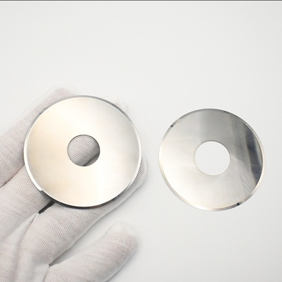 Cuchilla circular de carburo Cuchillo redondo para cortar láminas de cobre y aluminio para máquina cortadora de láminas Cuchilla industrial