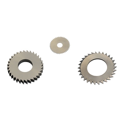 Cuchillo de corte circular de carburo de tungsteno cementado para cortar metal
