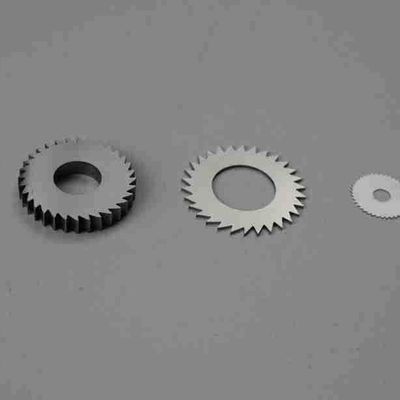 Cuchillo de corte circular de carburo de tungsteno cementado para cortar metal