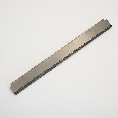 Cuchilla dentada para máquinas empacadoras personalizadas varias herramientas de corte industrial de carburo de tungsteno cementado no estándar