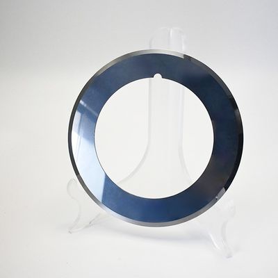 Cuchillo de corte circular con ranura de posicionamiento para cortar piezas de postes de baterías Hojas industriales para la industria de baterías