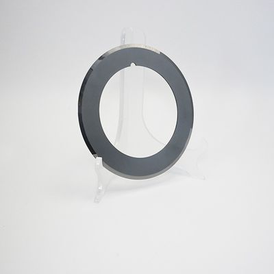 Cuchillo de corte circular con ranura de posicionamiento para cortar piezas de postes de baterías Hojas industriales para la industria de baterías