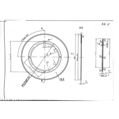 Fabricante Cuchilla de carburo cementado industrial a medida para la máquina de hacer puros Tabaco de corte redondo Tabaco Cuchillo circular