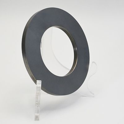 Cementado a medida de aleación de carburo de tungsteno circular sin cortar cuchilla de corte de cuchilla de película de tela de corte de máquina industrial