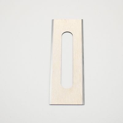 Cuchilla industrial para ranurado y posicionamiento de fibra química de aleación de carburo de tungsteno cementado a medida, corte de película de tejido