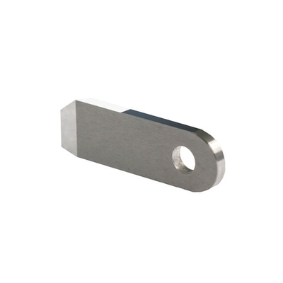 Cuchilla afilada de aleación de carburo de tungsteno personalizada, cuchilla delgada, cuchilla cuadrada para fresadoras en la industria de la impresión YG8 YG9C