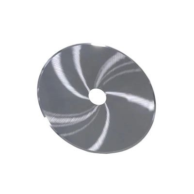Cuchilla de corte circular de aleación de carburo de tungsteno de tabaco adaptada para máquinas de cigarrillos en la industria del cigarrillo