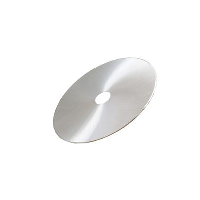 Cuchilla de corte circular de aleación de carburo de tungsteno de tabaco adaptada para máquinas de cigarrillos en la industria del cigarrillo