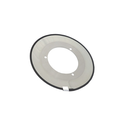 Carta corrugada de aleación de carburo de tungsteno con hoja circular de corte longitudinal personalizada para la industria del embalaje