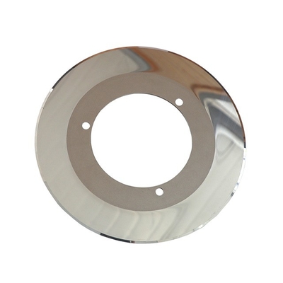 Papel corrugado de aleación de carburo de tungsteno de corte longitudinal con hoja circular adecuada para cortar cartón corrugado