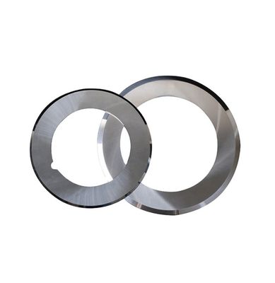 Cuchillos superior e inferior de carburo de tungsteno para cortar cuchillas circulares de batería