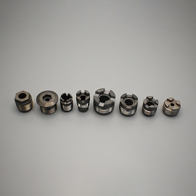 Boquilla de carburo de tungsteno de grado YG8 para bits PDC con diámetro de poro de 12,7 mm