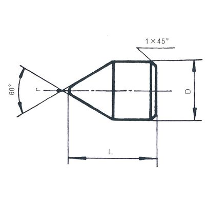 Botones de carburo de tungsteno YG8 YG9 YG11 para brocas de perforación petrolera, densidad 14.6 g/cm³