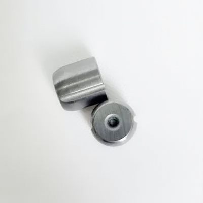 Botones hemisféricos de aleación de carburo de tungsteno cementado personalizados con ranura de posicionamiento, resistentes al desgaste dental para brocas de perforación petrolera YG8 YG11