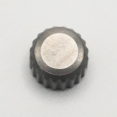 Cementado por encargo aleación de carburo de tungsteno cilíndrico superior chanfarado ranura cilíndrica botones dientes para la industria del petróleo y el gas
