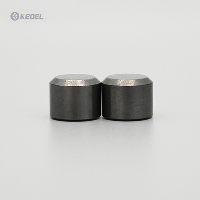 Botones de dientes cilíndricos de aleación de carburo de tungsteno cementado personalizados con chaflán superior para brocas YG8 YG9 YG11 YG13