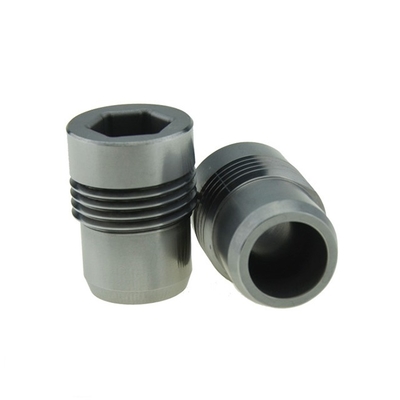 12Diámetro de poro de.7 mm YG8 Boquilla de carburo de tungsteno para bits PDC con porosidad A02 y color negro