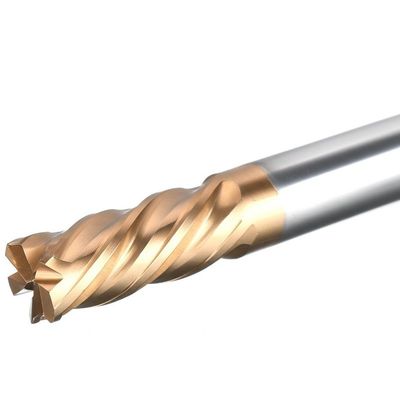 Alto molino de extremo del carburo del CNC de la dureza para la máquina del torno del CNC