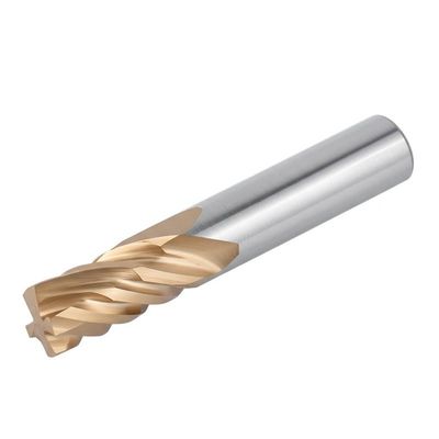 carburo interno Hrc55 del molino de extremo de 2.5m m 6m m D10 Hrc60 para el acero 12m m Endmill lateral