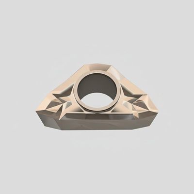 Partes movibles del carburo de tungsteno del mango de maniobra del metal TNMG 160404 para el torno