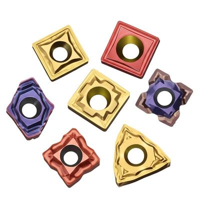 El CNC del carburo de la capa del CVD/de PVD inserta la herramienta metalúrgica del corte del CNC