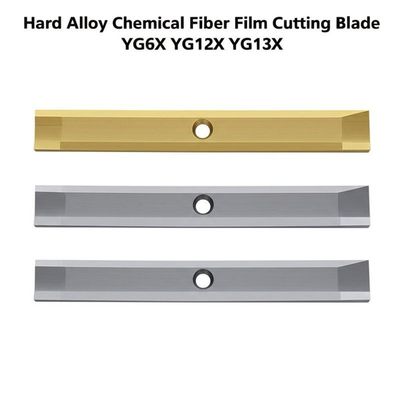 Cuchilla de corte de película de fibra química de aleación dura YG6X YG8X YG12X YG13X