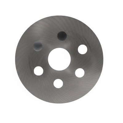 Cuchilla circular de carburo de tungsteno cementado para corte con nueve orificios, cuchilla redonda para máquinas de corte