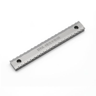 Cuchilla dentada para máquinas empacadoras personalizadas varias herramientas de corte industrial de carburo de tungsteno cementado no estándar