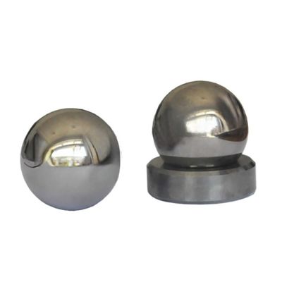 Válvula de bola de carburo de tungsteno cementado de tamaño personalizado con material 100% carburo de tungsteno y especificación de aleación YG8 YG6 YG6X YG9C YG11C YG13C