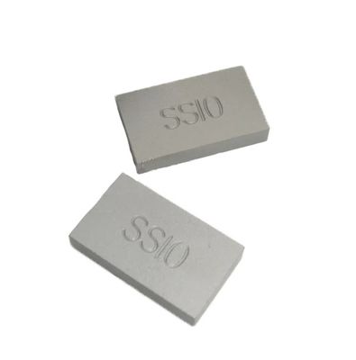 Las puntas soldadas con carburo de tungsteno de aleación YG8 personalizada con densidad 14,75 g/cm3 dureza 90,0 HRA y TRS 3200 Mpa