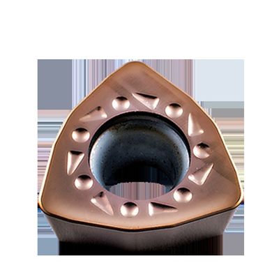 Modelo WPGT inserto de fresado CNC con diámetro de 9,525 mm y grosor de 4,2 mm para mecanizado de alta precisión