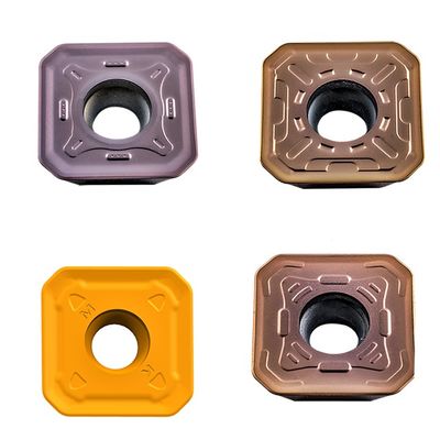 Insert de fresado CNC de precisión con ángulo de 20 ° ± 0,025 Tolerancia y longitud de 13,308 mm para una alta estabilidad