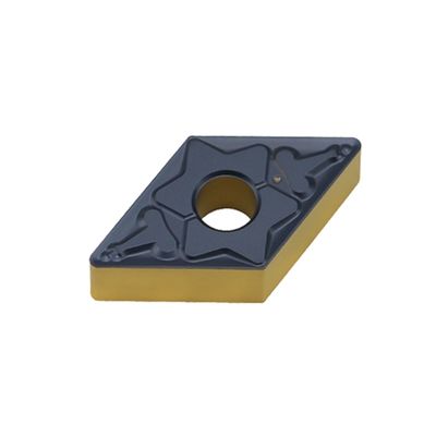 Inserto CNC DNMG de alta eficiencia con ángulo D de 55° y ángulo N de 0° para el torneado de precisión en acero y acero inoxidable