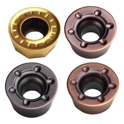 Insert RPMV CNC con material súper duro y ángulo de 11° para el procesamiento de cobre de precisión en la fabricación electrónica