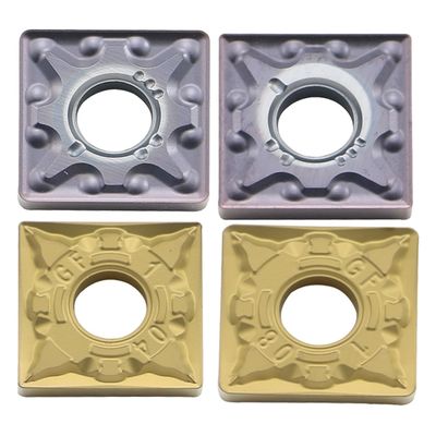 Insertos CNC de carburo modelo SNMG con ángulo de 0° y tolerancia de ±0.08-±0.18 para mecanizado de diámetros de 4.76mm-7.94mm