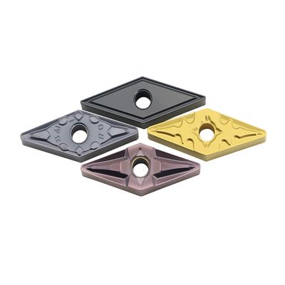 Insertos CNC modelo VNMG con ranura rompevirutas de doble cara para mecanizado automatizado