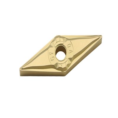 Insertos CNC modelo VNMG con ranura rompevirutas de doble cara para mecanizado automatizado