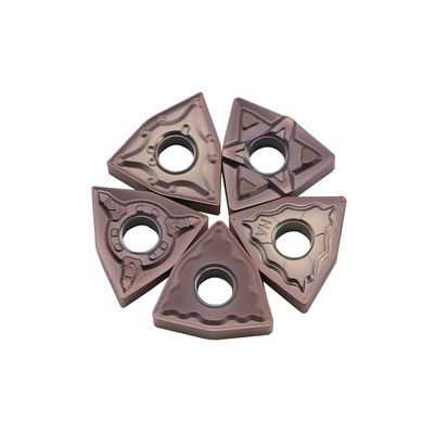 Inserto CNC WNMG de alto rendimiento con recubrimiento PVD para mecanizado de precisión en la industria electrónica