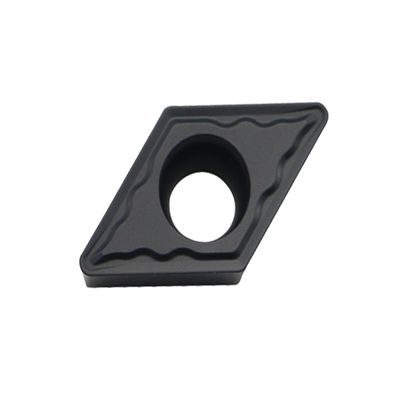 Insertos CNC DCMT rectificados de precisión y alto rendimiento con ángulo D de 55° y ángulo C de 7° para mecanizado de metales y no metales