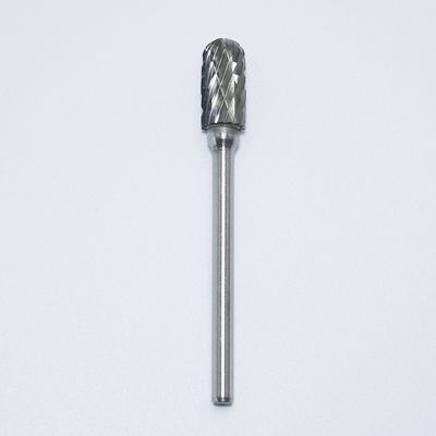 Tipo C 1/8" de base HRA 89-92.5 Duredad de carburo de burro giratorio para moliendas eléctricas y angulares