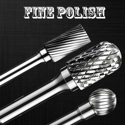 el carburo Burr Long Shank Ball Type rotatorio de 5/8m m forma solos pedazos cortados dobles de D Sd
